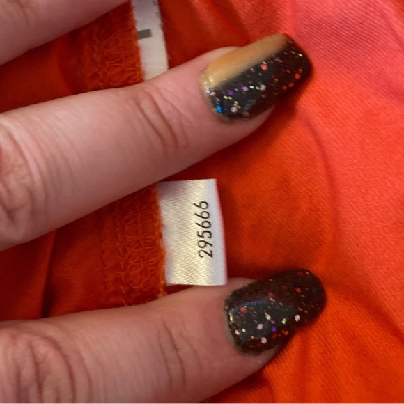 Ann Taylor LOFT Peplum Jacket Coral Red Orange Lightweight Unlined Zip sz M - Picture 5 of 11